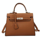 Stylish Winter Crossbody Bag For Women - Single Shoulder Kelly Design - Red