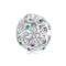 925 Sterling Silver Platinum Plated Hollow Flower Vine Diy Beads