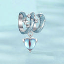 925 Sterling Silver Starry Sky Love Diy Beads