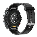 1.28 Inch Ips Touch Screen 2 In 1 Bluetooth Headset Smart Watch Support Heart Rate Monitoring / Bluetooth Music - Black