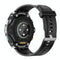 1.28 Inch Ips Touch Screen 2 In 1 Bluetooth Headset Smart Watch Support Heart Rate Monitoring / Bluetooth Music - Black