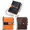 Retro Mens Coin Purse with Rfid Protection - Black