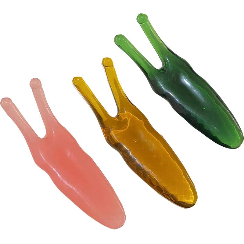5-Piece Nose Clearing Beauty Tool For Respiratory Tract - Emerald Green