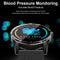 1.28 Inch Touch Screen Ip67 Waterproof Smart Watch Support Bluetooth Call / Sleep Monitoring / Heart Rate Monitoring Black