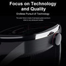 1.28 Inch Touch Screen Ip67 Waterproof Smart Watch Support Bluetooth Call / Sleep Monitoring / Heart Rate Monitoring Black