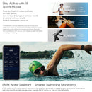 1.3 Inch Waterproof Sport Smart Watch With Tft Screen Sleep Heart Rate Blood Oxygen Monitoring