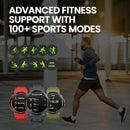 1.43 Inch Fitness & Wellness Smart Watch 24H Health Monitoring - Flame Red