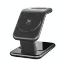 15W 3 In 1 Magnetic Wireless Charger - White