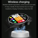 1.6 Inch Waterproof Smart Watch With Bluetooth Call & Nfc - Black