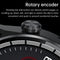 1.60 Inch Black Dial Silicone Band Ip68 Waterproof Smart Watch Support Bluetooth Call Black