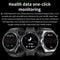 1.60 Inch Black Dial Silicone Band Ip68 Waterproof Smart Watch Support Bluetooth Call Black