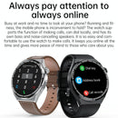1.60 Inch Black Dial Silicone Band Ip68 Waterproof Smart Watch Support Bluetooth Call Black