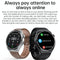 1.60 Inch Black Dial Silicone Band Ip68 Waterproof Smart Watch Support Bluetooth Call Black
