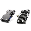 Multifunctional Edc Wallet For Keys & U Disk New Bring Metal Card Holder - Black