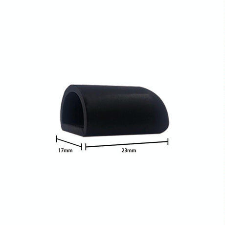 6-piece Silicone Foot Support for Xiaomi Mijia M365 Electric Scooter - Black