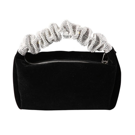 Black Evening Clutch Bag for Women - Perfect for Banquets