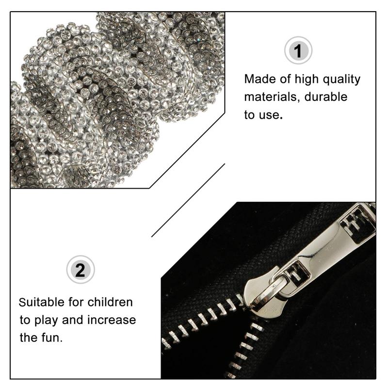 Black Evening Clutch Bag for Women - Perfect for Banquets