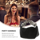 Black Evening Clutch Bag for Women - Perfect for Banquets