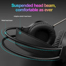 3.5Mm Luminous Game Headset For Desktop - White