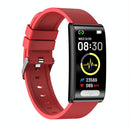 Smart Watch With Heart / Bp / Oxygen / Sugar Monitoring Silicone Strap Colour Screen - Black