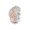 925 Sterling Silver Diy Beaded Rose Bracelet