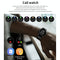 Waterproof Smart Bracelet With Touch Screen Bluetooth Call And Heart Rate Monitor - Black