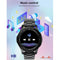 Waterproof Smart Bracelet With Touch Screen Bluetooth Call And Heart Rate Monitor - Black