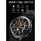 Waterproof Smart Bracelet With Touch Screen Bluetooth Call And Heart Rate Monitor - Black