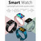 1.69 Inch Ip67 Waterproof Smart Watch With Touch Screen Health Monitoring - Red