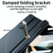 For Samsung Galaxy Z Fold4 5G Magnetic Leather Flip Case With Holder - Black