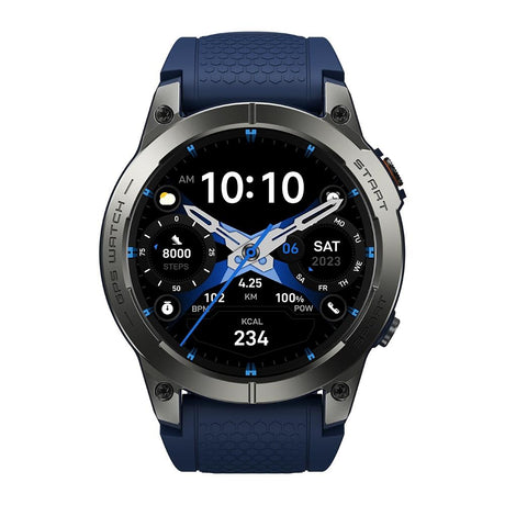 1.43 Inch Amoled Screen Sports Smart Watch Support Bluetooth Call - Black