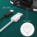 15W Multifunctional Desktop Wireless Charger - Black