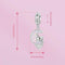 925 Sterling Silver Fantasy Moon Cat Pendant Plated