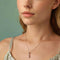 925 Sterling Silver Fantasy Moon Cat Pendant Plated