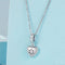 925 Sterling Silver Oxidized Snowflake Heart Diy Beads