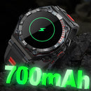 1.43 Inch Amoled Screen Smart Watch Supports Bluetooth Call / Blood Oxygen Detection - Red