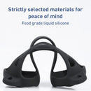 Portable Silicone Case with Shoulder Strap for Jbl Flip 6 Speaker - Black