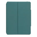 360 Rotation Bluetooth Keyboard Leather Case For Ipad 10.9 2022 - Transparent Acrylic With Touch Control - Black