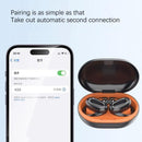 Adjustable Wireless Bluetooth Earphones with Noise Reduction - Skin-colour