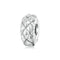 925 Sterling Silver Diy Bracelet Clip Diamond Pattern
