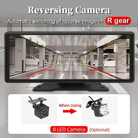 10.26 Inch Car Display Carplay / Android Auto Screen Mirroring Camera