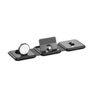 3 In 1 Wireless Charger For Apple Watch Phone & Headset - Black