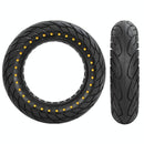 10 Inflatable Honeycomb Solid Run-flat Tire Electric Scooter - 36Mm Slot Blue