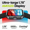 Stylish 1.78 Inch Gps Smart Watch With Bluetooth Calling Heart Rate & Blood Oxygen - Black