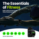 Stylish 1.78 Inch Gps Smart Watch With Bluetooth Calling Heart Rate & Blood Oxygen - Black