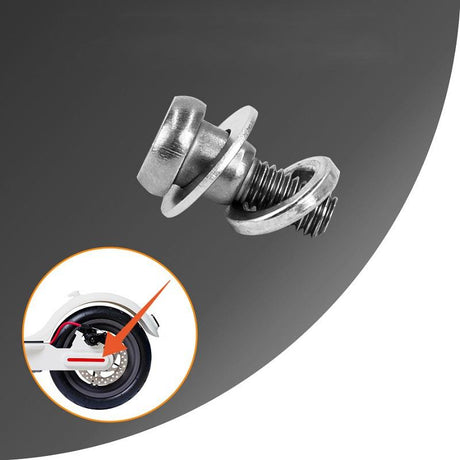 5pcs Rear Wheel Fixing Screws for Xiaomi Mijia M365 / Pro Scooter - White