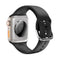 2.01 Inch Waterproof Smart Watch Bt Call / Heart Rate / Blood Pressure / Blood Oxygen - Black Gold