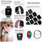 2.01 Inch Waterproof Smart Watch Bt Call / Heart Rate / Blood Pressure / Blood Oxygen - Black Gold
