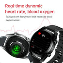 1.43 Inch Ip67 Sport Smart Watch Support Bluetooth Call / Sleep / Blood Oxygen / Heart Rate / Blood Pressure Health Monitor - Black