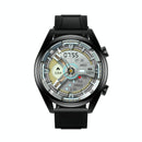 1.43 Inch Ip67 Sport Smart Watch Support Bluetooth Call / Sleep / Blood Oxygen / Heart Rate / Blood Pressure Health Monitor - Black